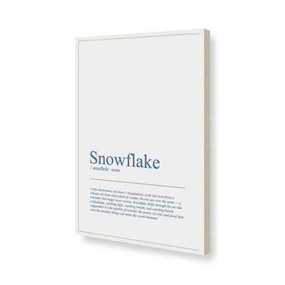 [Color:Opaque White], Picture of art in a Opaque White frame of the corner