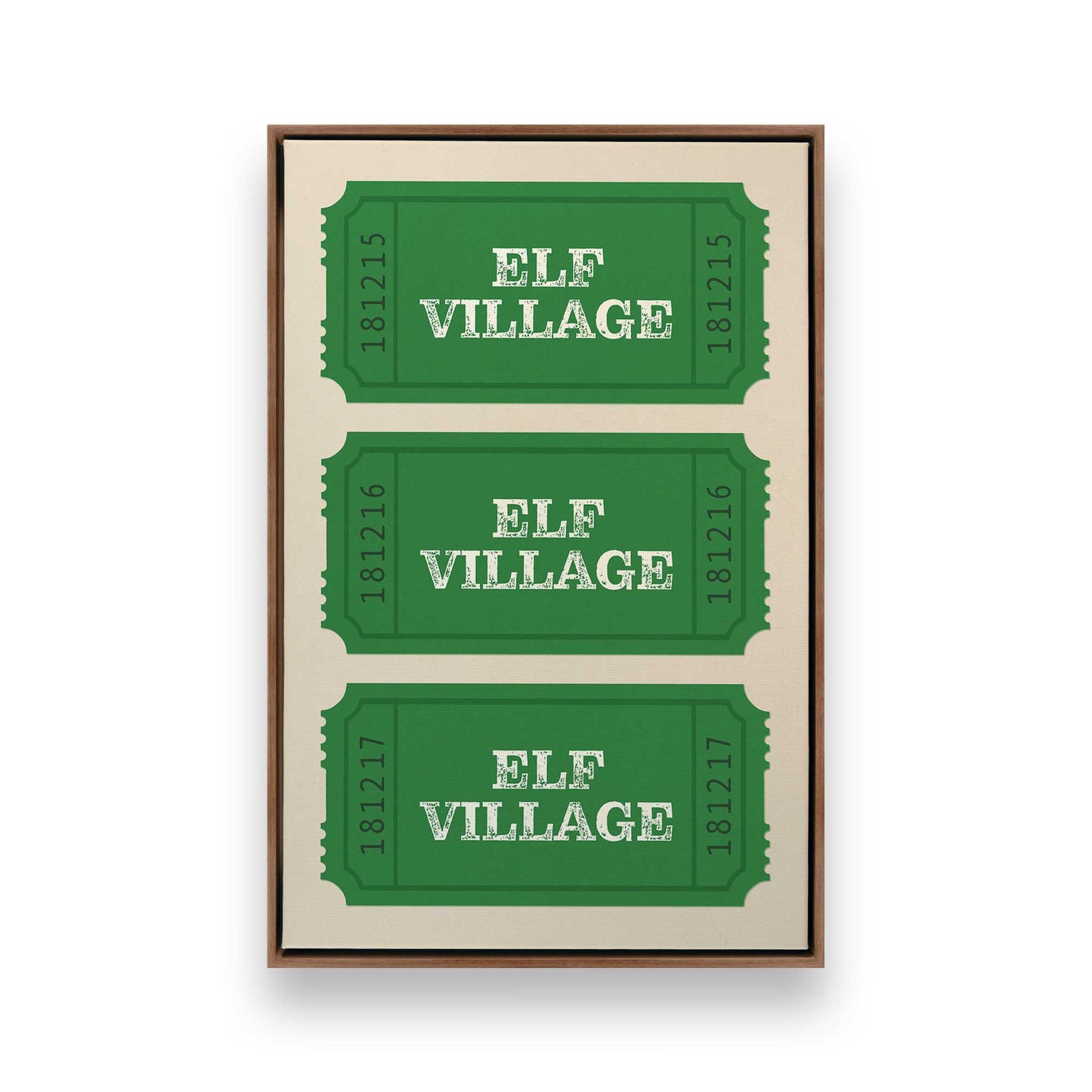 [Color:Walnut], Picture of art in a Walnut frame