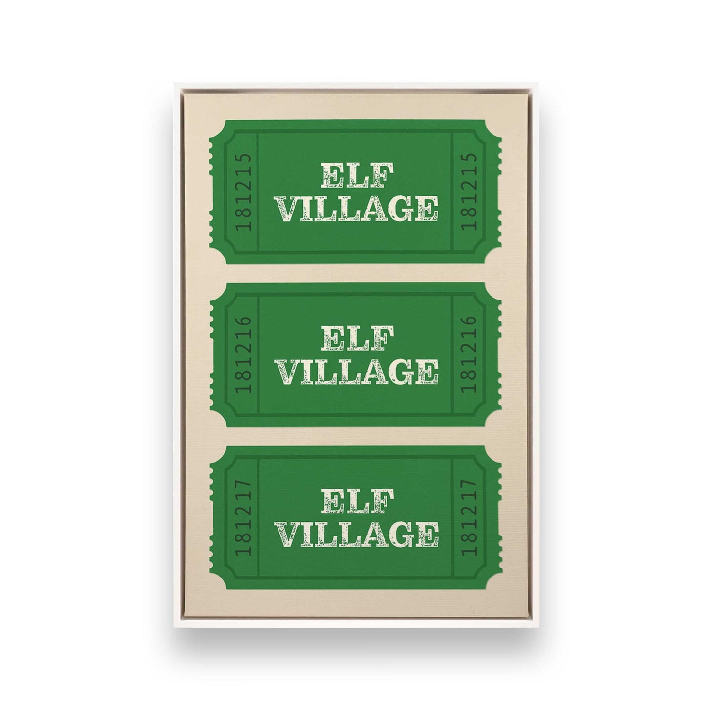 [Color:Opaque White], Picture of art in a White frame