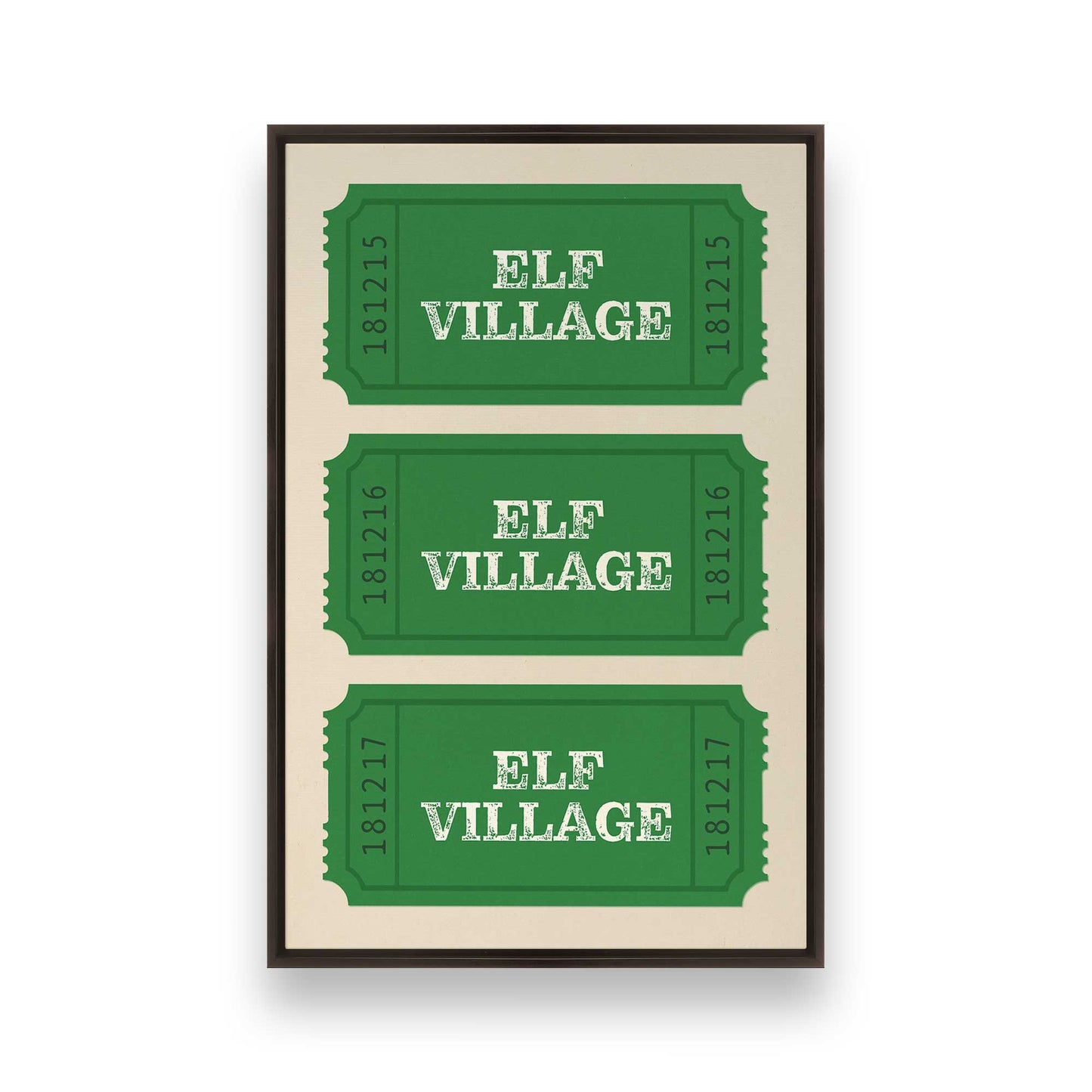 [Color:Espresso], Picture of art in an Espresso frame