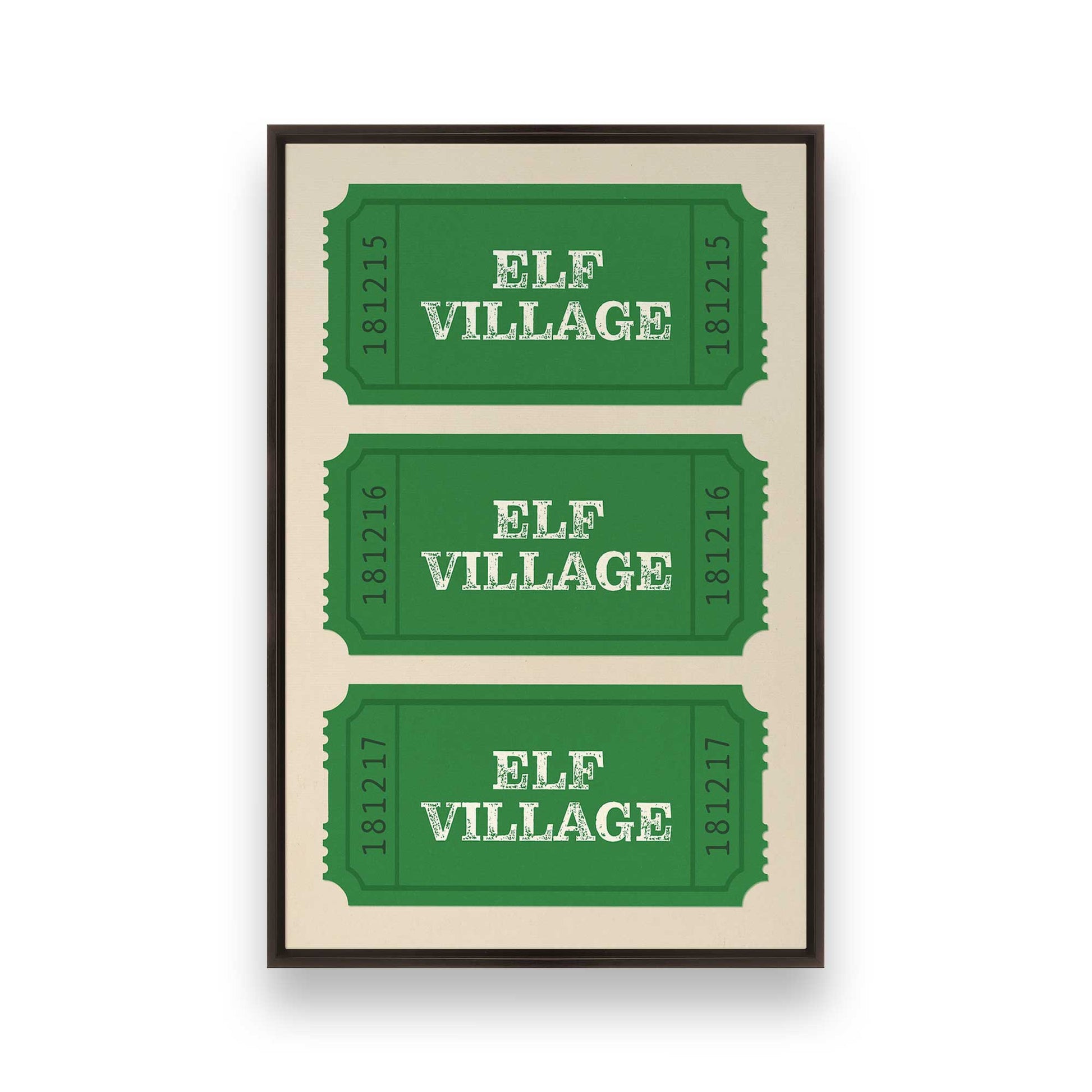 [Color:Espresso], Picture of art in an Espresso frame