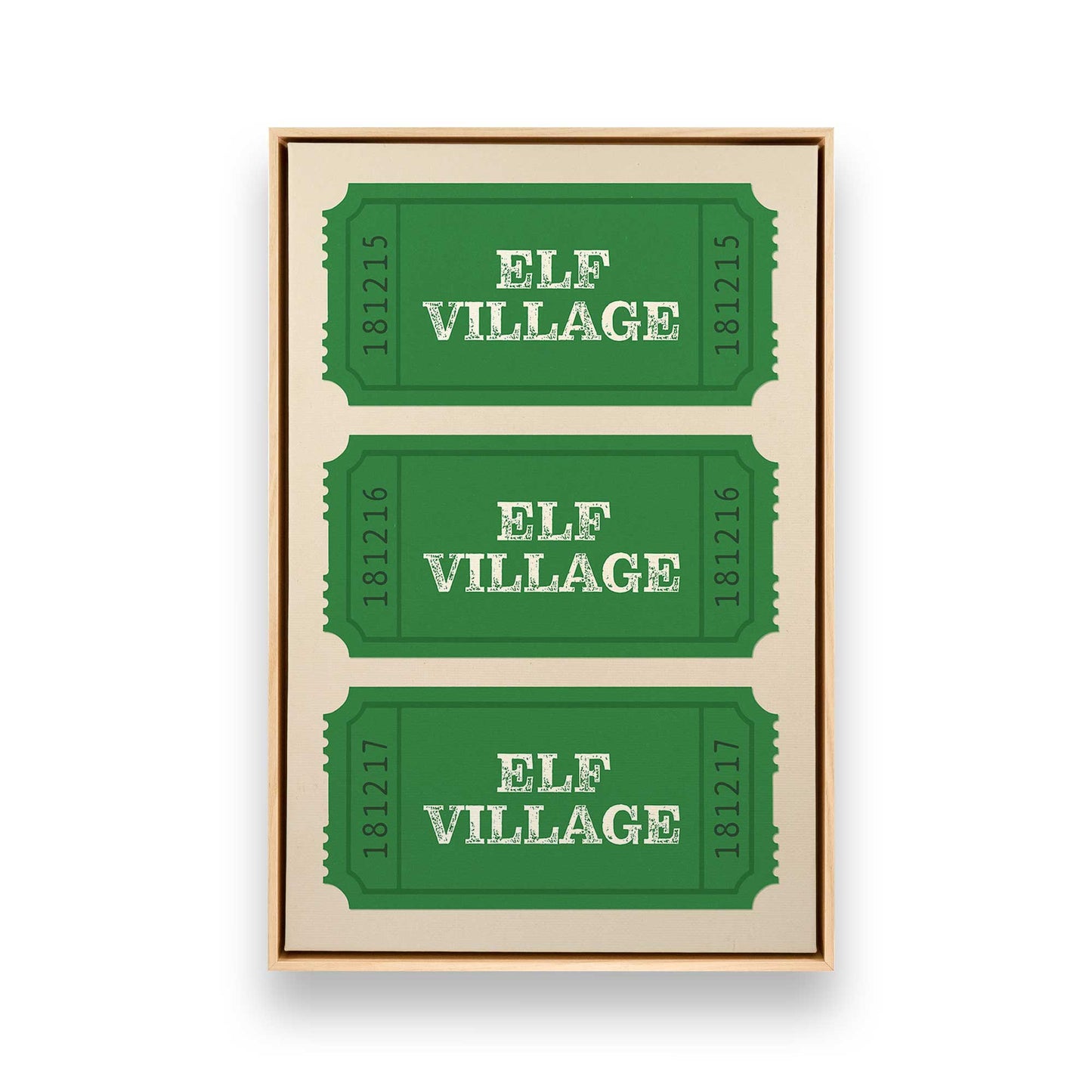 [Color:American Maple], Picture of art in an American Maple frame