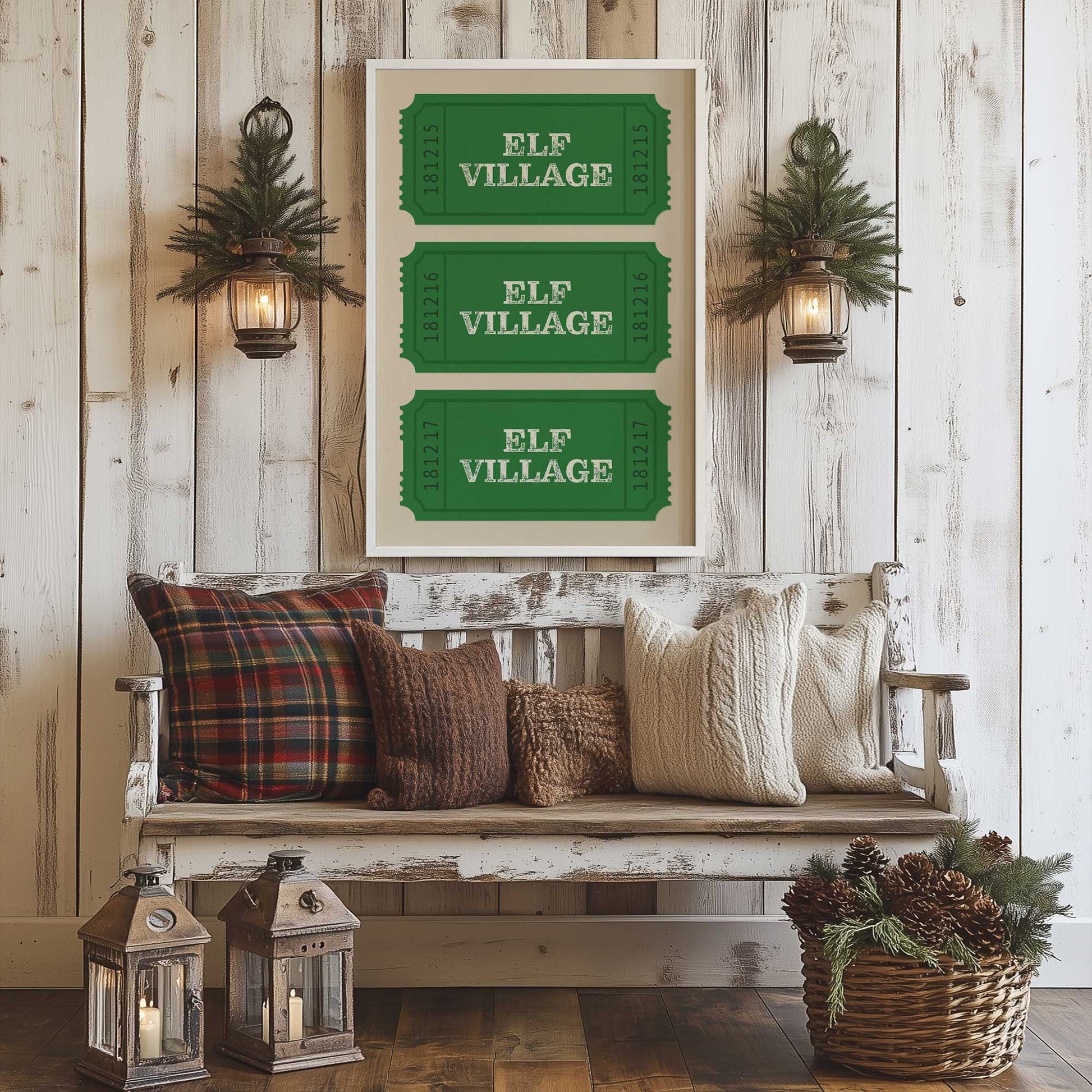 Picture of art in a room