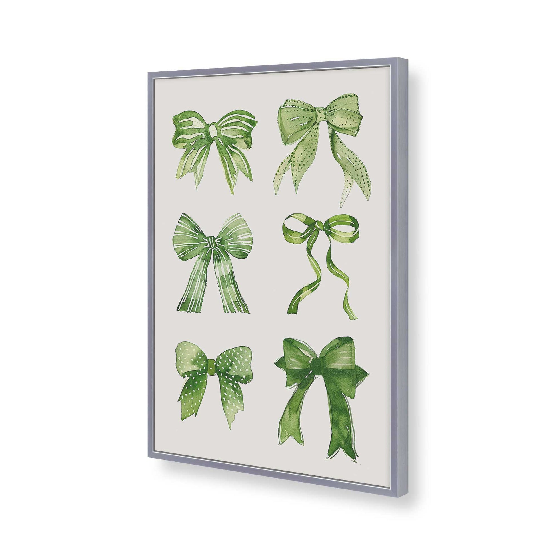 [Color:Polished Chrome], Picture of art in a Polished Chrome frame of the corner