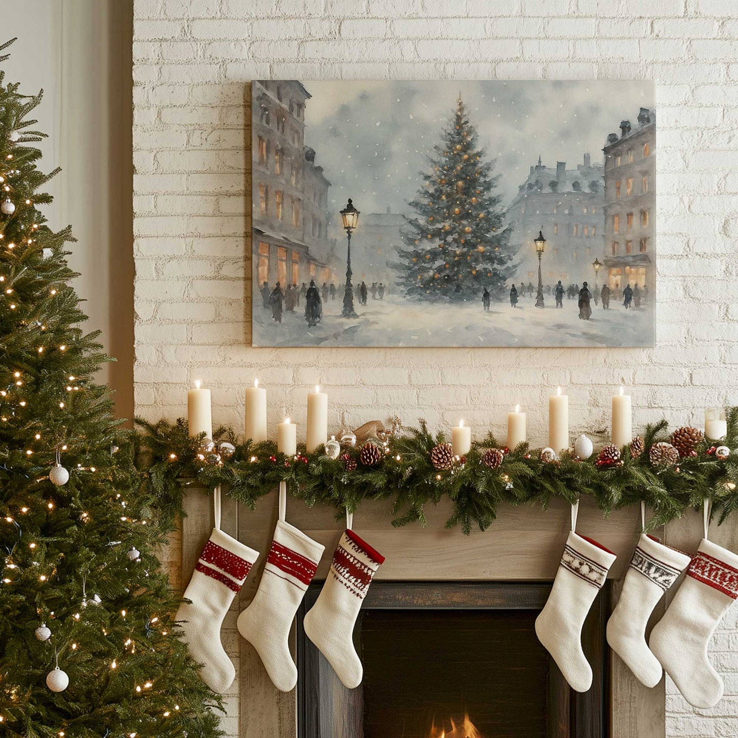 Picture of art in a room