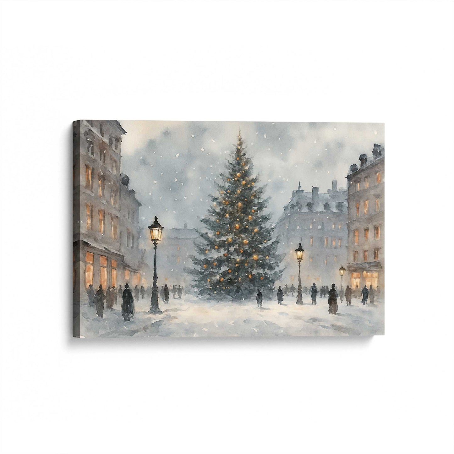 [Color:Stretched Canvas], Picture of art at an angle