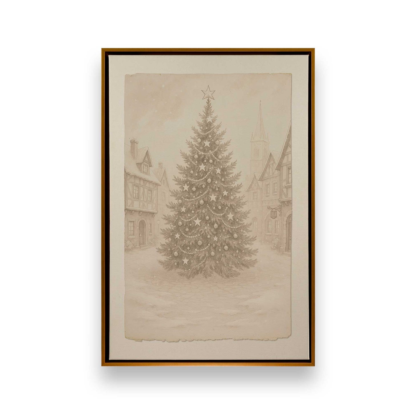 [Color:Polished Gold], Picture of art in a Polished Gold frame