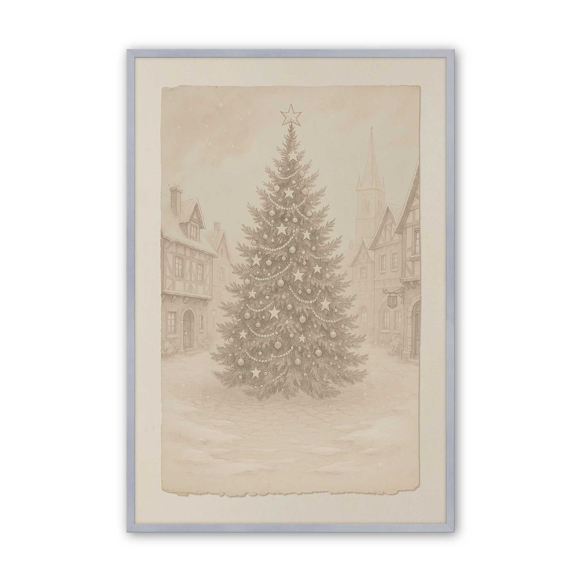 [Color:Polished Chrome], Picture of art in a Polished Chrome frame