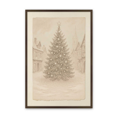 [Color:Belvinder Brown], Picture of art in a Belvinder Brown frame