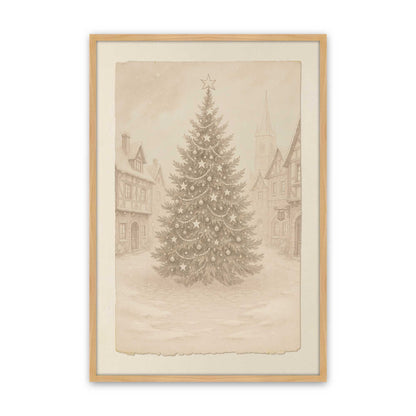 [Color:American Maple], Picture of art in an American Maple frame