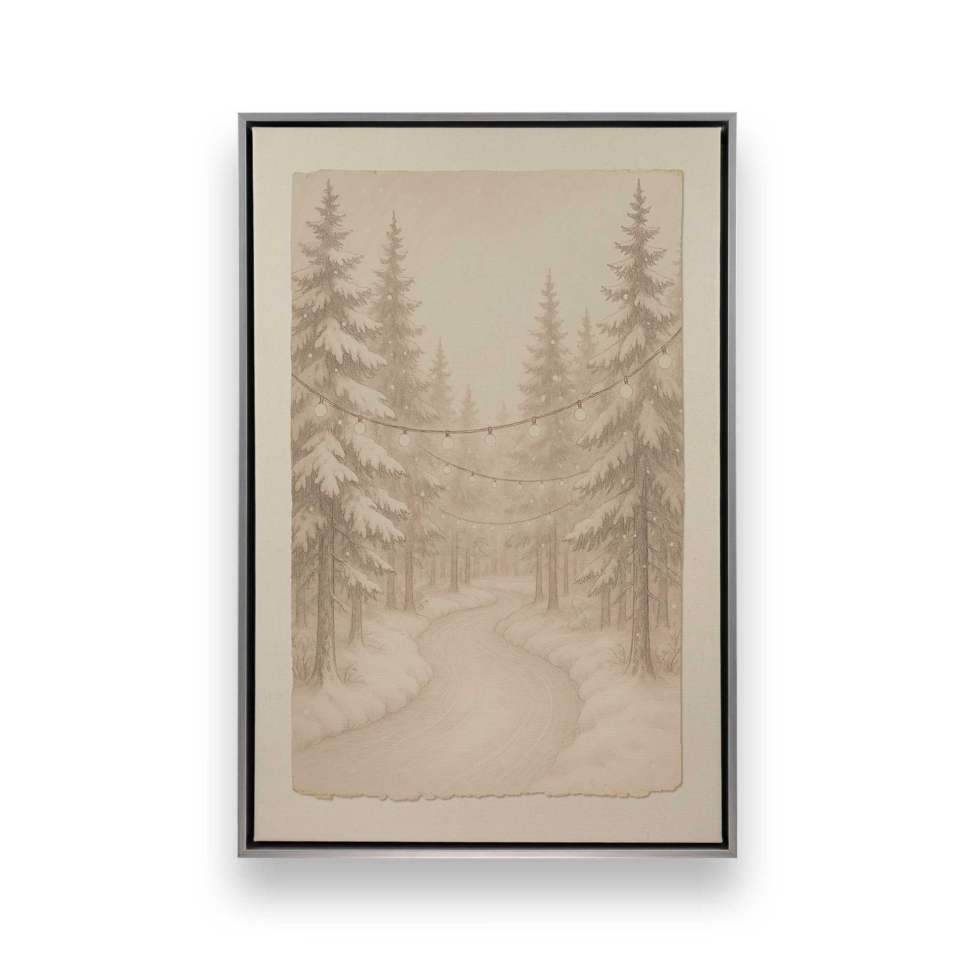 [Color:Polished Chrome], Picture of art in a Polished Chrome frame