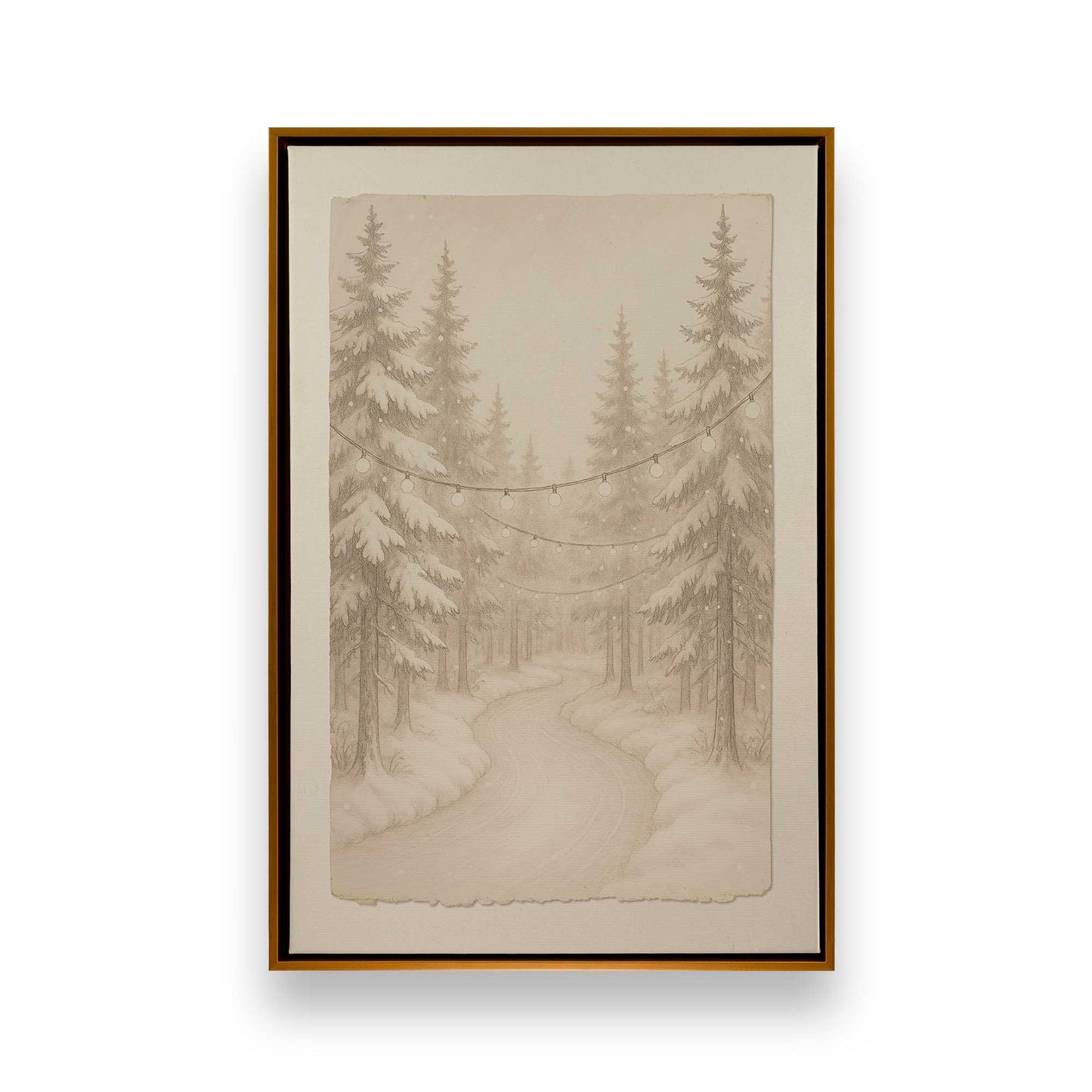 [Color:Polished Gold], Picture of art in a Polished Gold frame