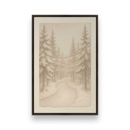 [Color:Espresso], Picture of art in a Espresso frame