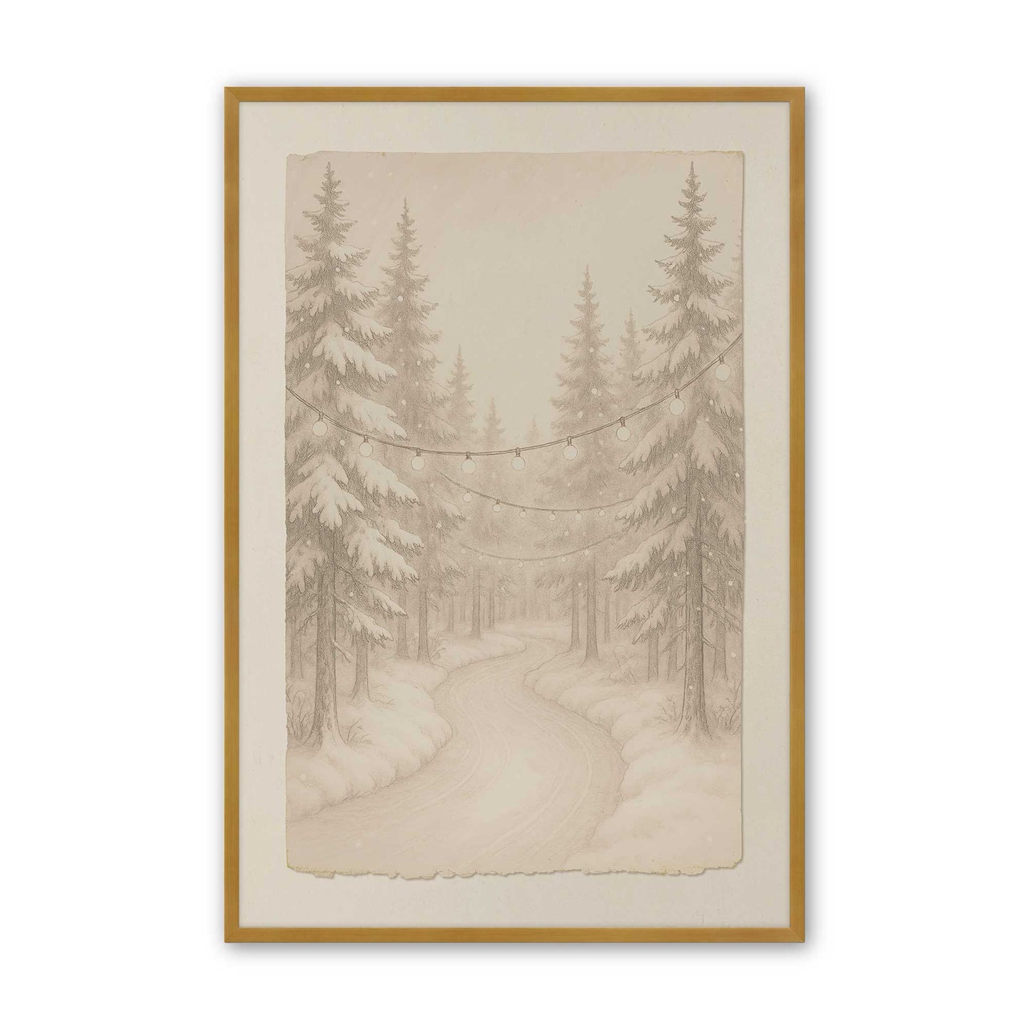 [Color:Polished Gold], Picture of art in a Polished Gold frame