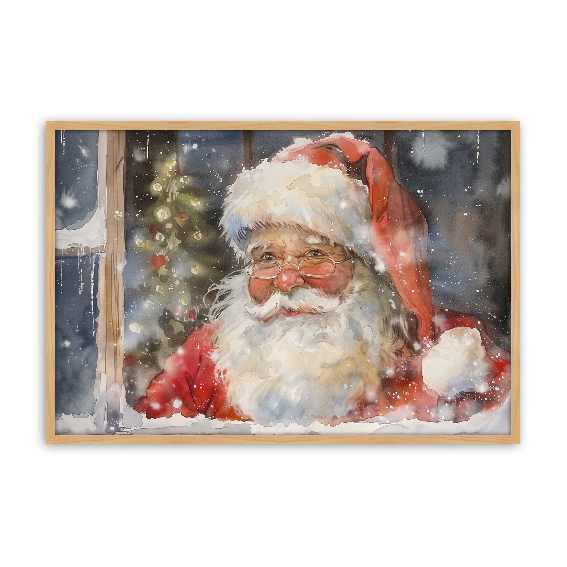 [Color:American Maple], Picture of art in a American Maple frame