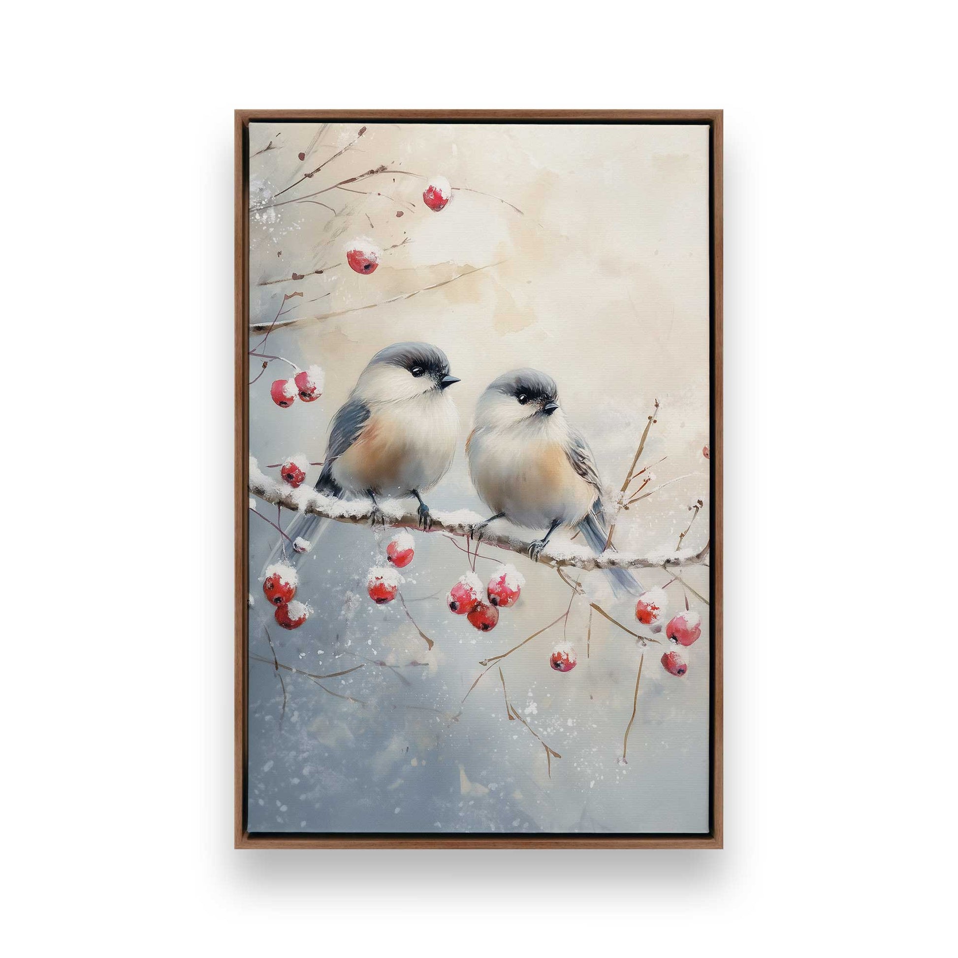 [Color:Walnut], Picture of art in a Walnut frame