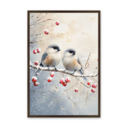 [Color:Belvinder Brown], Picture of art in a Belvinder Brown frame