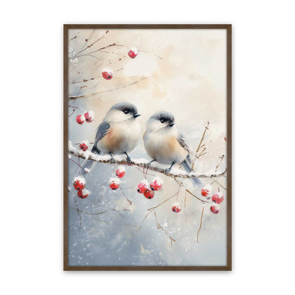 [Color:Walnut], Picture of art in a Walnut frame