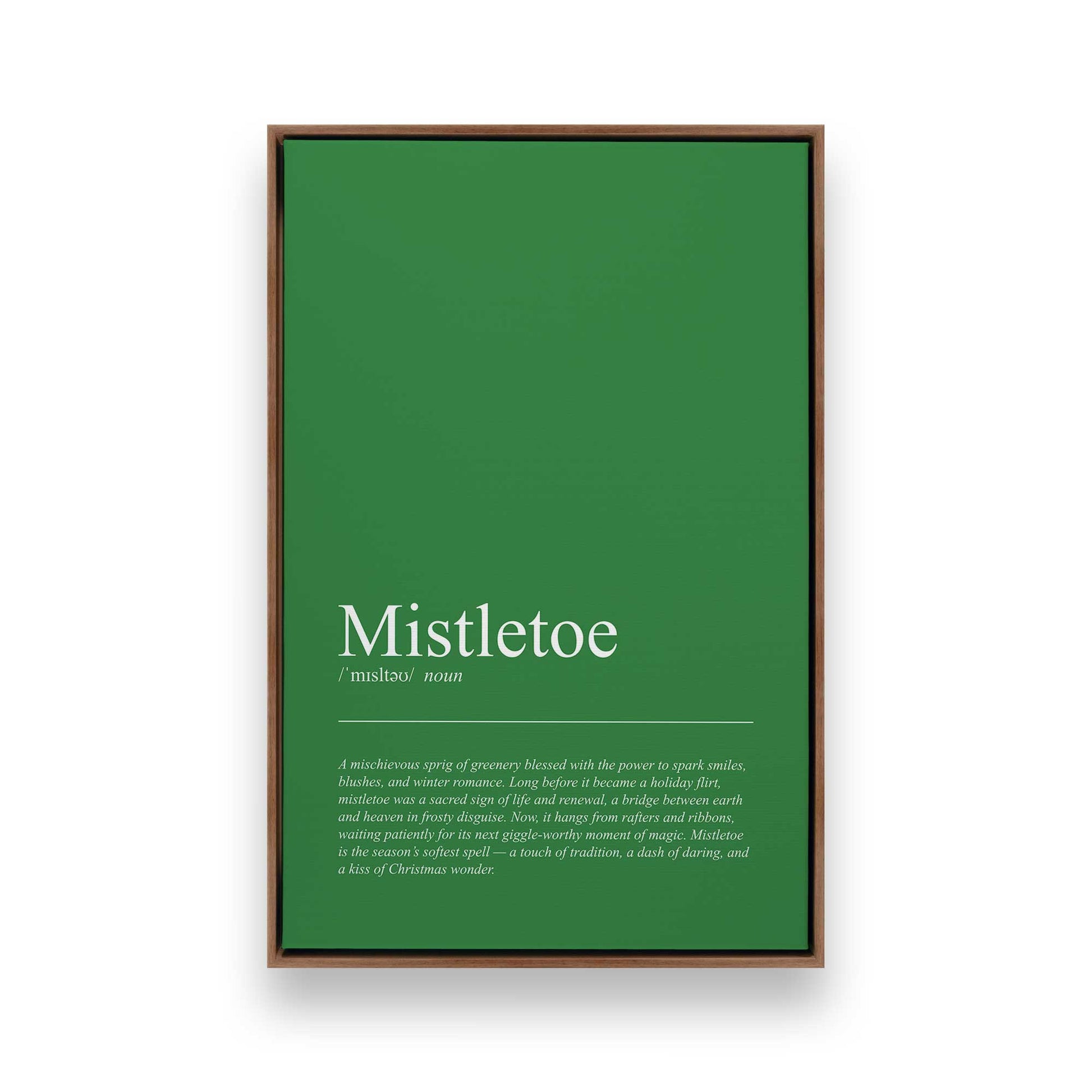 [Color:Walnut], Picture of art in a Walnut frame