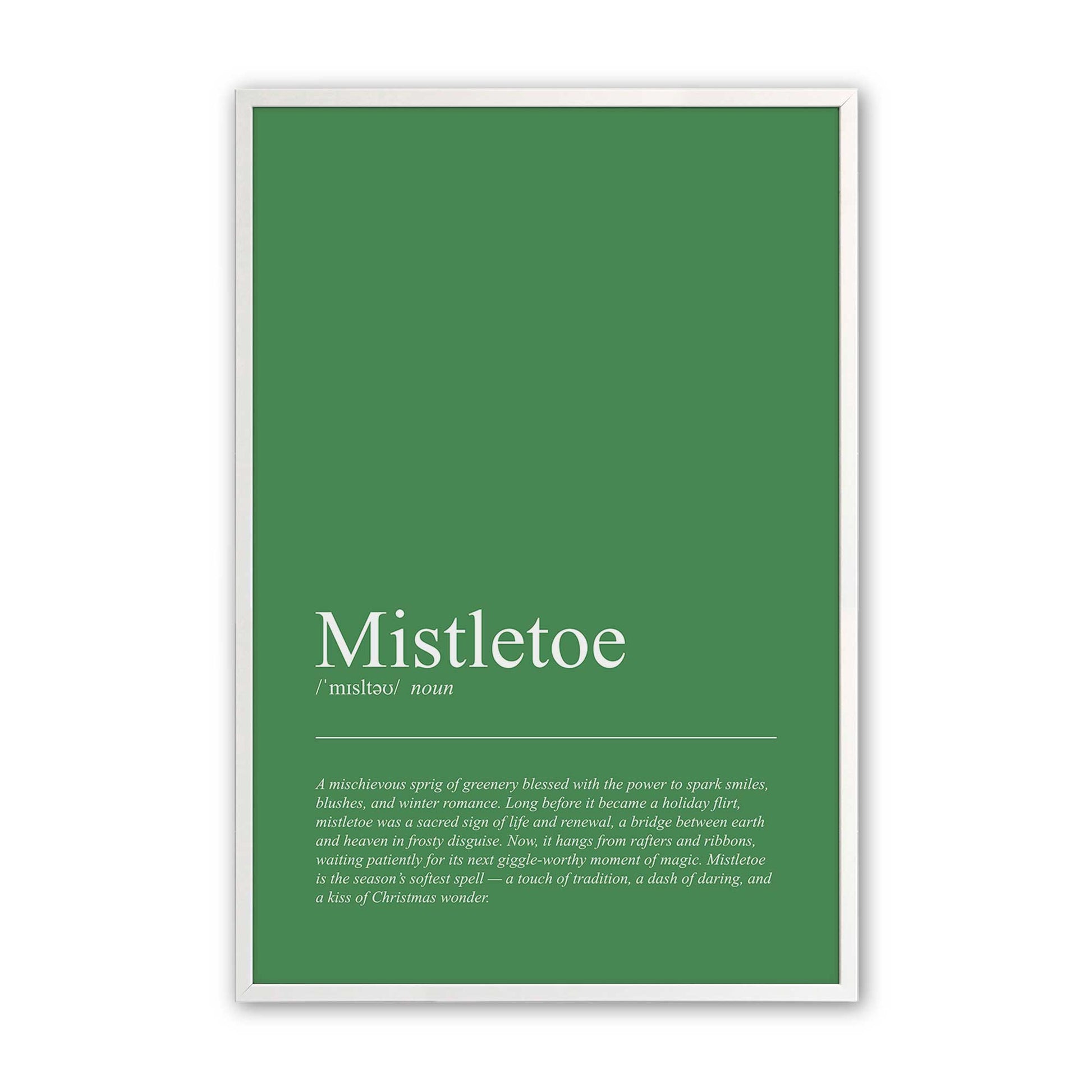 [Color:Opaque White], Picture of art in an Opaque White frame