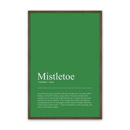 [Color:Walnut], Picture of art in a Walnut frame