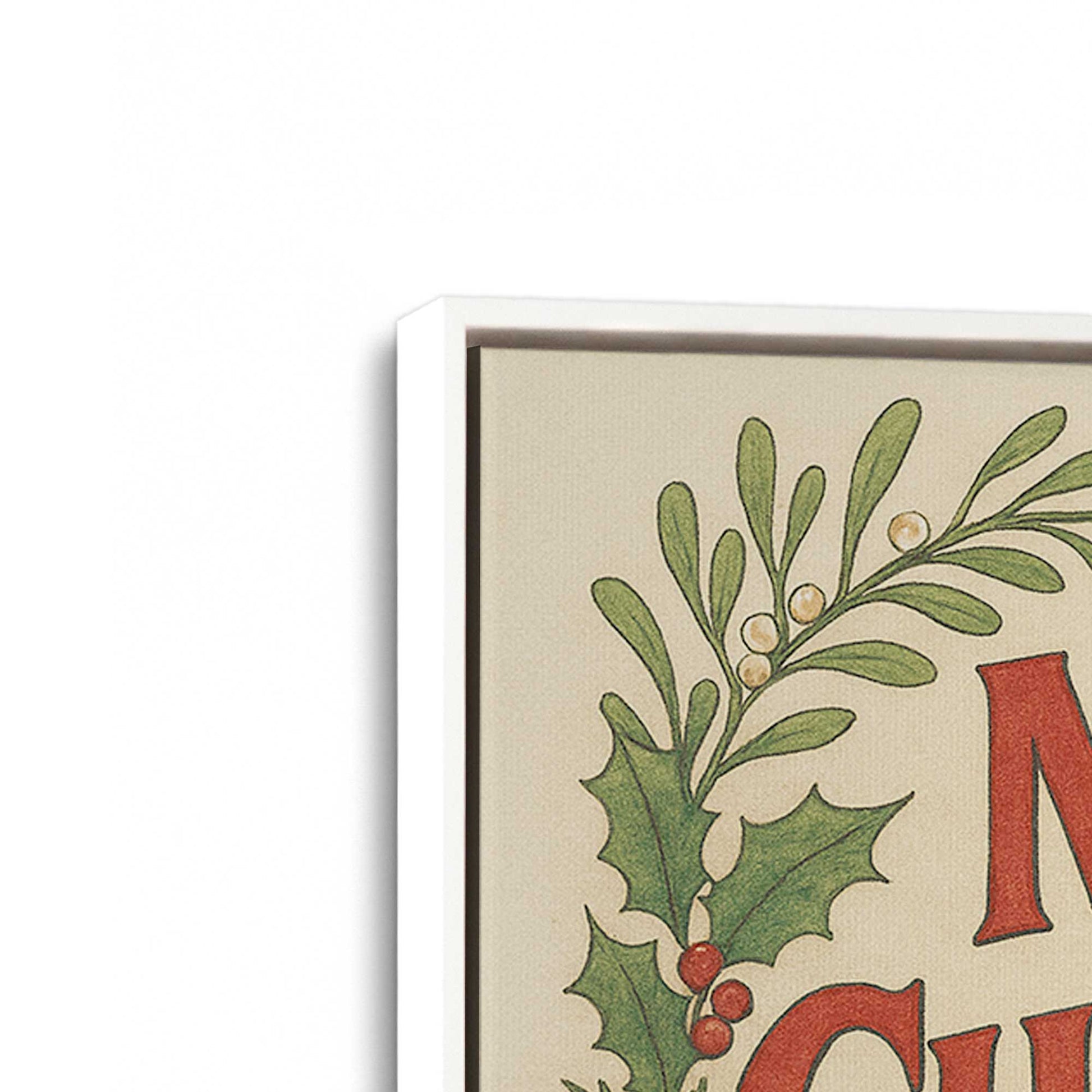 [Color:Opaque White], Picture of art in a White frame at an angle