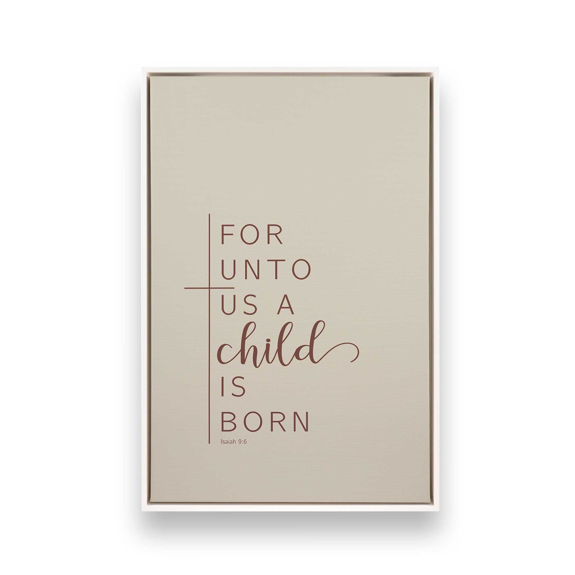 [Color:Opaque White], Picture of art in a White frame