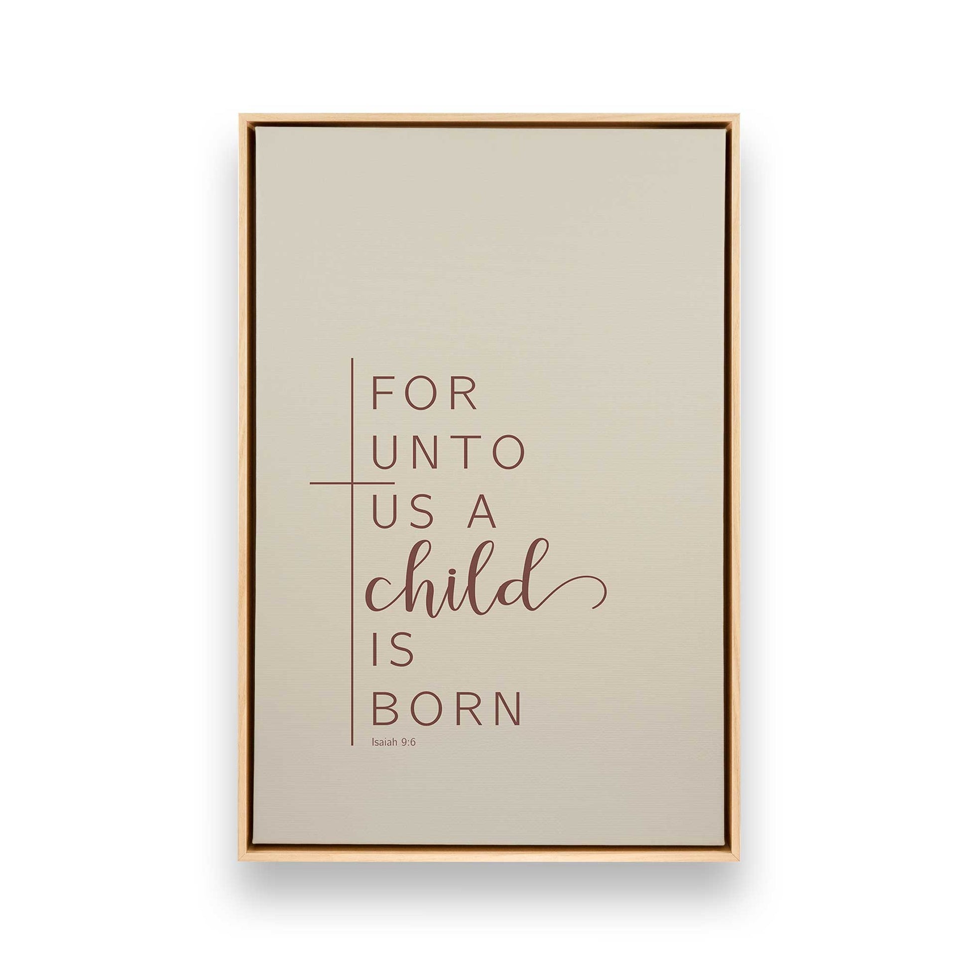 [Color:American Maple], Picture of art in an American Maple frame