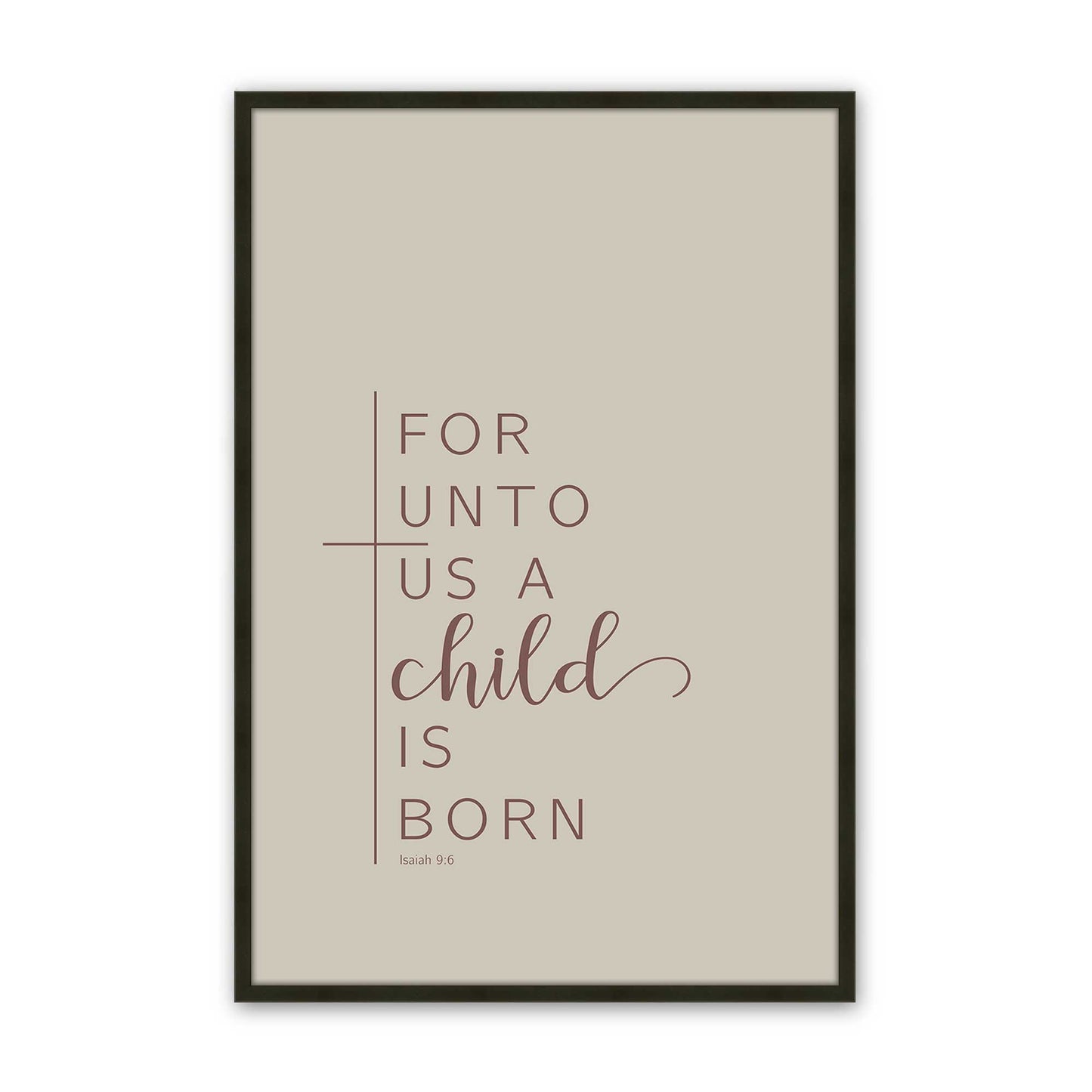 [Color:Satin Black], Picture of art in a Satin Black frame