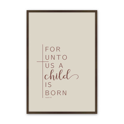 [Color:Belvinder Brown], Picture of art in a Belvinder Brown frame