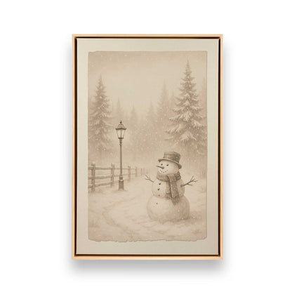[Color:American Maple], Picture of art in an American Maple frame