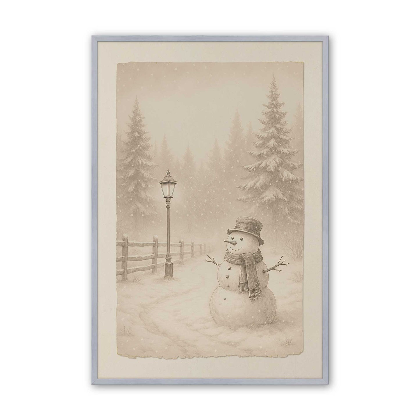 [Color:Polished Chrome], Picture of art in a Polished Chrome frame