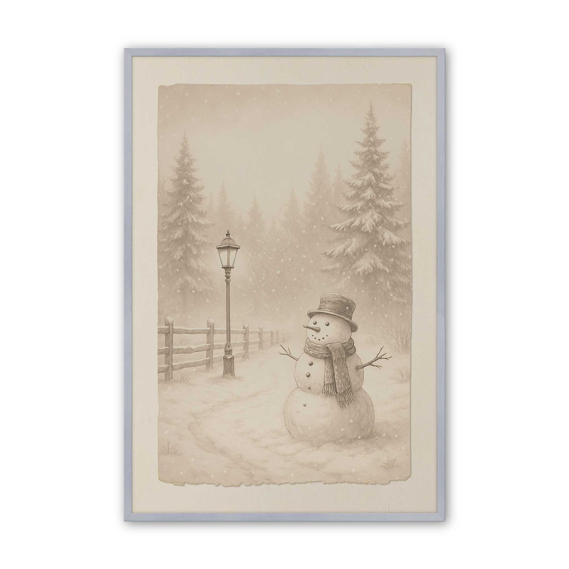 [Color:Polished Chrome], Picture of art in a Polished Chrome frame