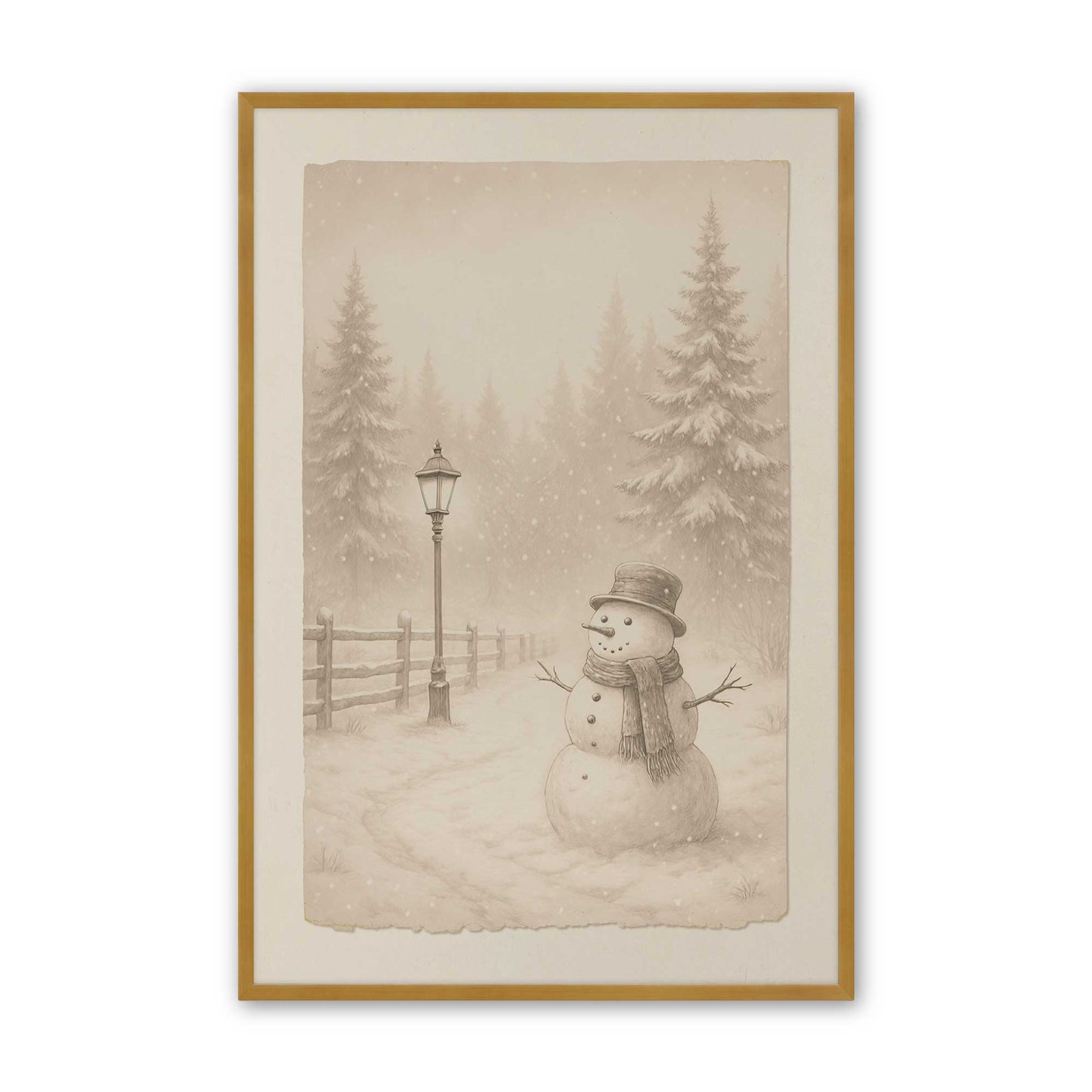 [Color:Polished Gold], Picture of art in a Polished Gold frame