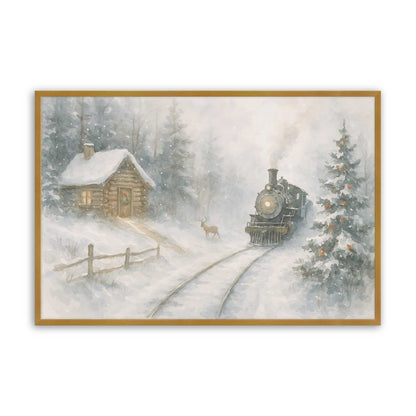 [Color:Polished Gold], Picture of art in a Polished Gold frame