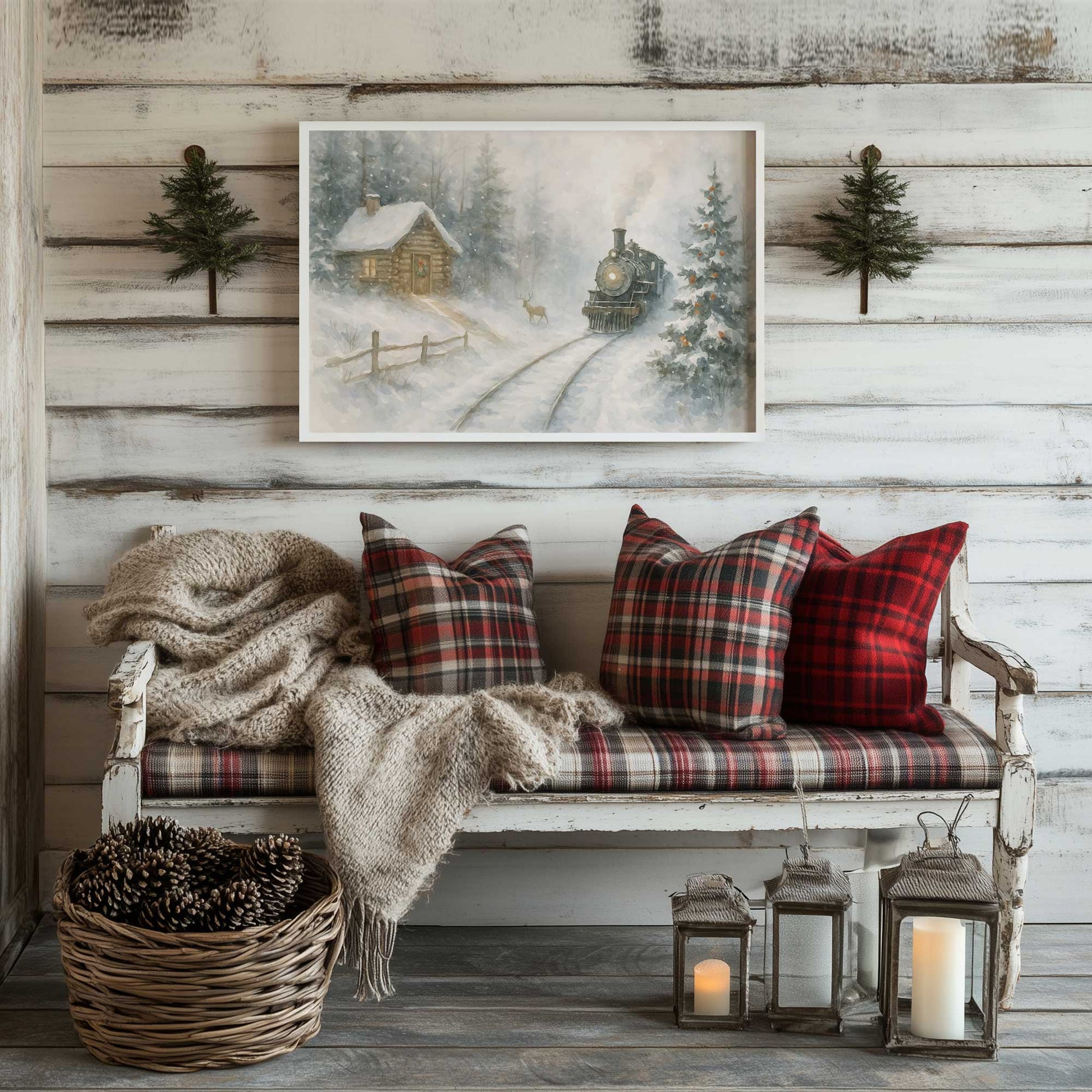 Picture of art in a room