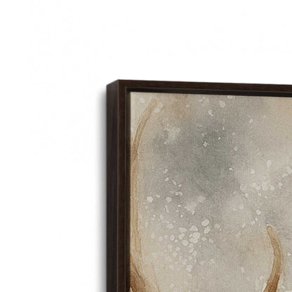 [Color:Espresso], Picture of art in a Espresso frame at an angle