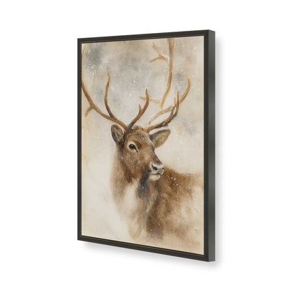 [Color:Satin Black], Picture of art in a Satin Black frame of the corner