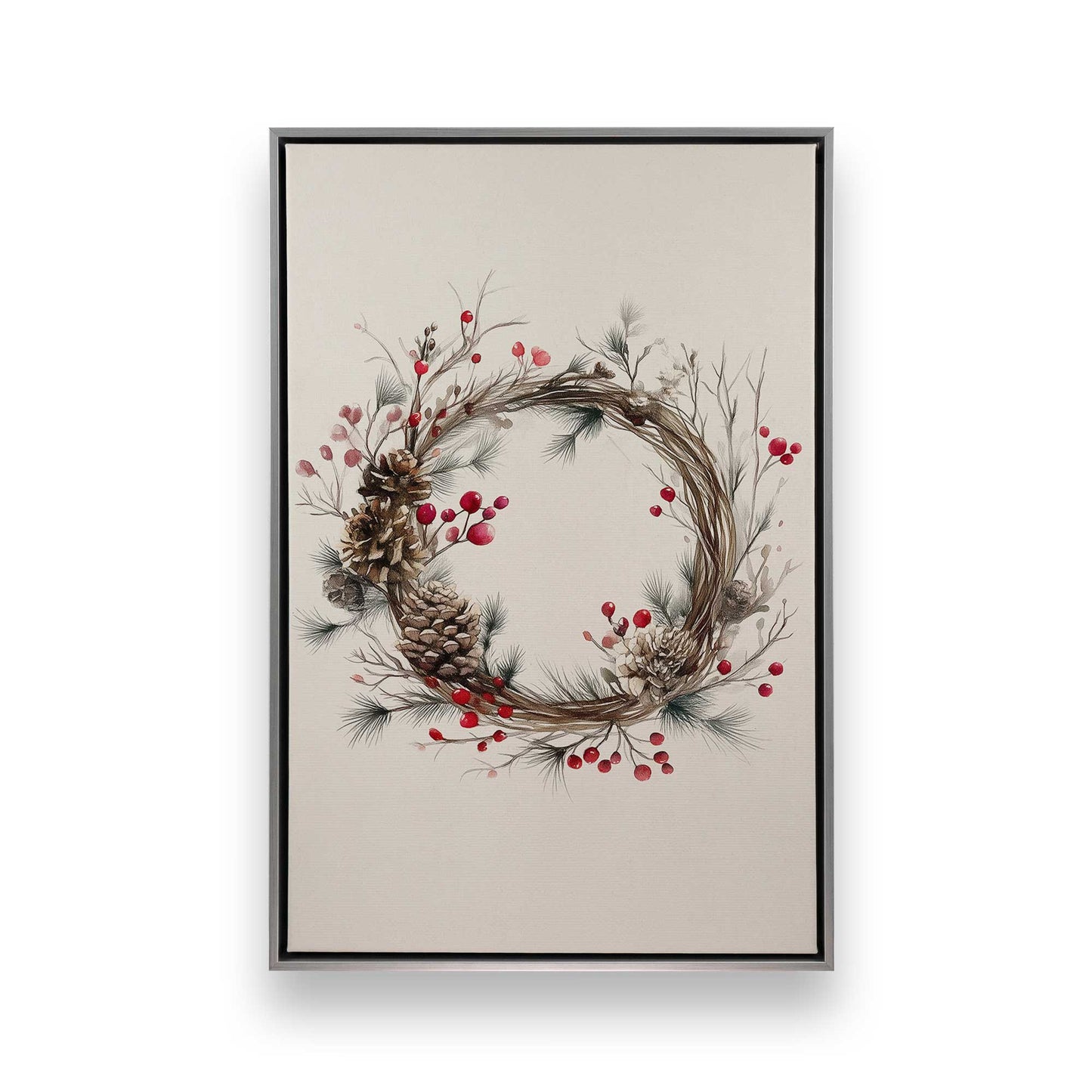 [Color:Polished Chrome], Picture of art in a Polished Chrome frame