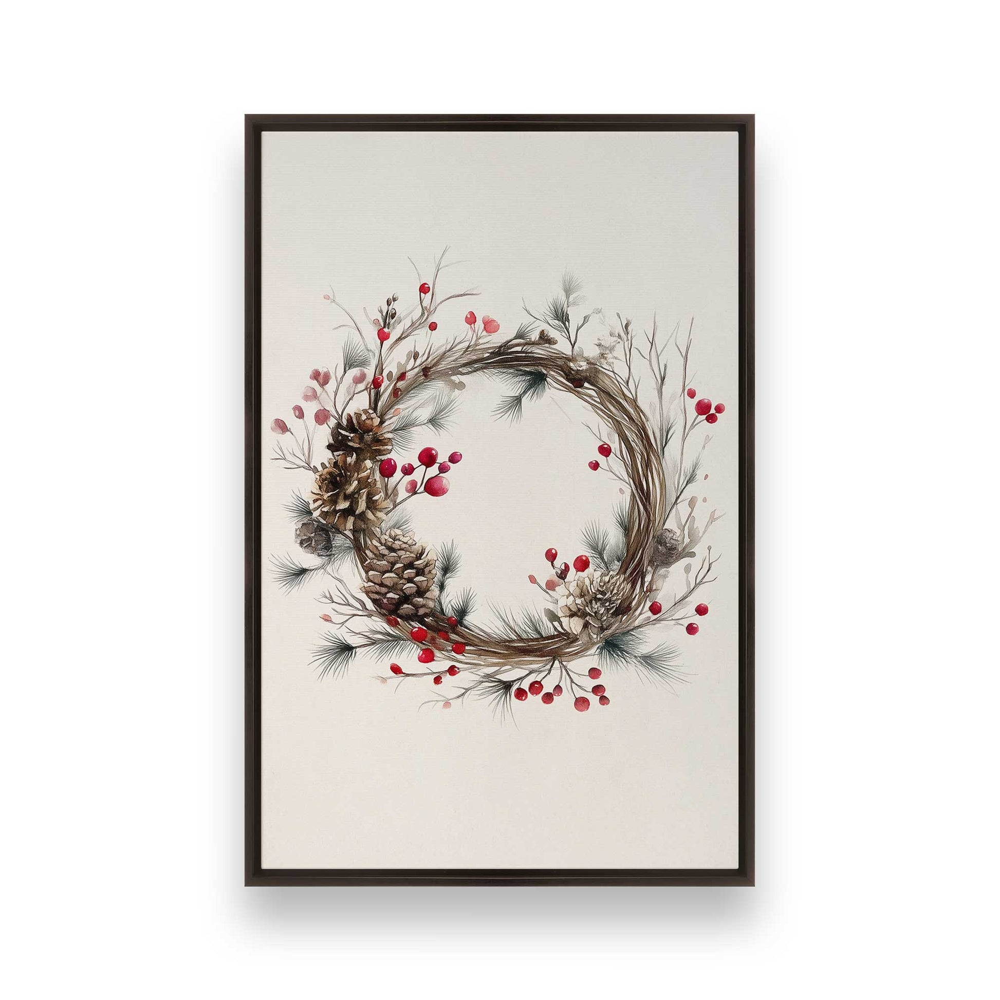 [Color:Espresso], Picture of art in an Espresso frame