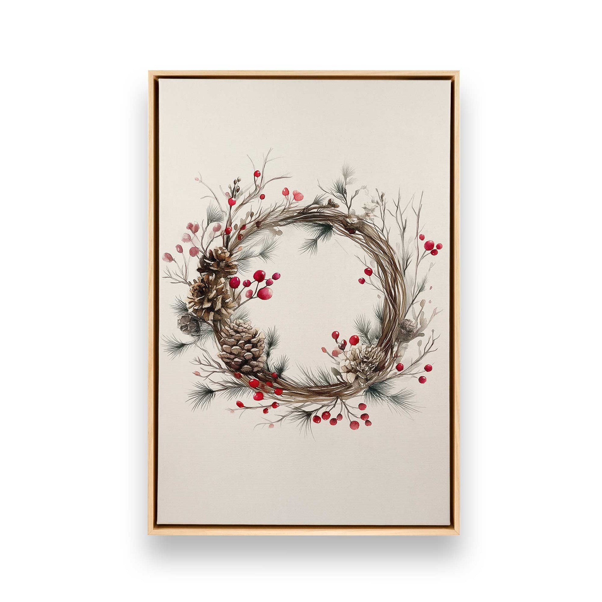 [Color:American Maple], Picture of art in an American Maple frame