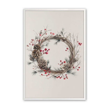 [Color:Opaque White], Picture of art in an Opaque White frame