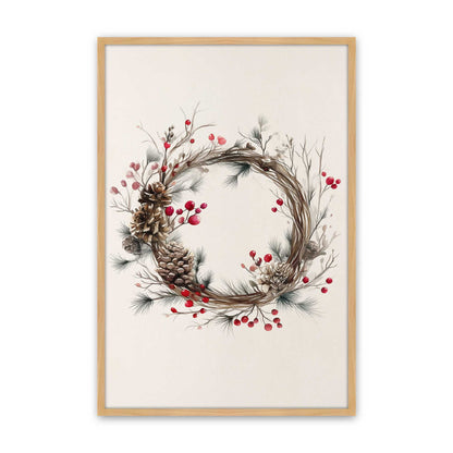 [Color:American Maple], Picture of art in an American Maple frame