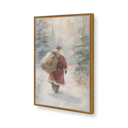 [Color:Polished Gold], Picture of art in a Polished Gold frame of the corner