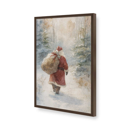 [Color:Belvinder Brown], Picture of art in a Belvinder Brown frame of the corner