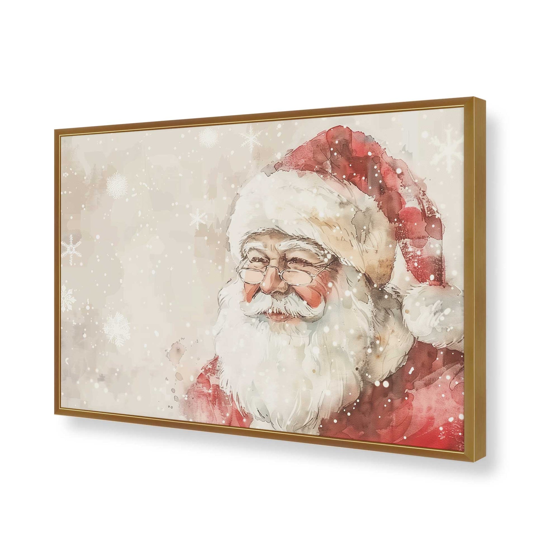 [Color:Polished Gold], Picture of art in a Polished Gold frame of the corner