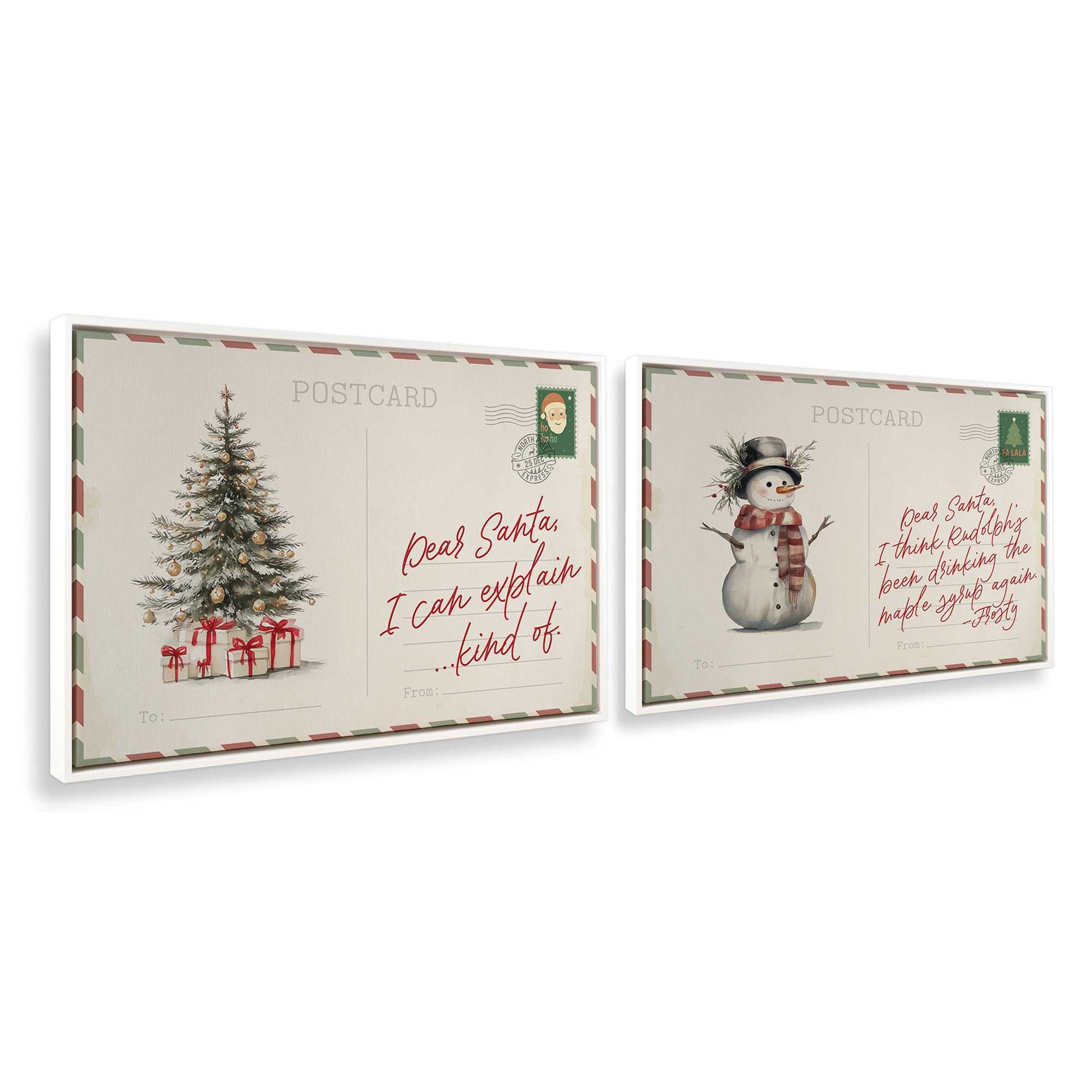 [Color:Opaque White], Picture of art in a White frame at an angle