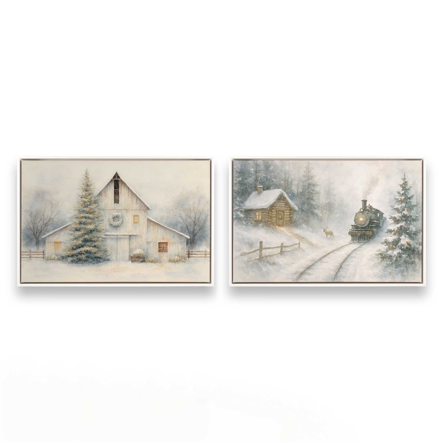 [Color:Opaque White], Picture of art in a White frame