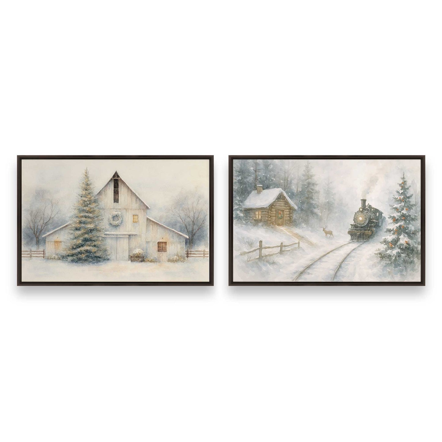 [Color:Espresso], Picture of art in an espresso frame