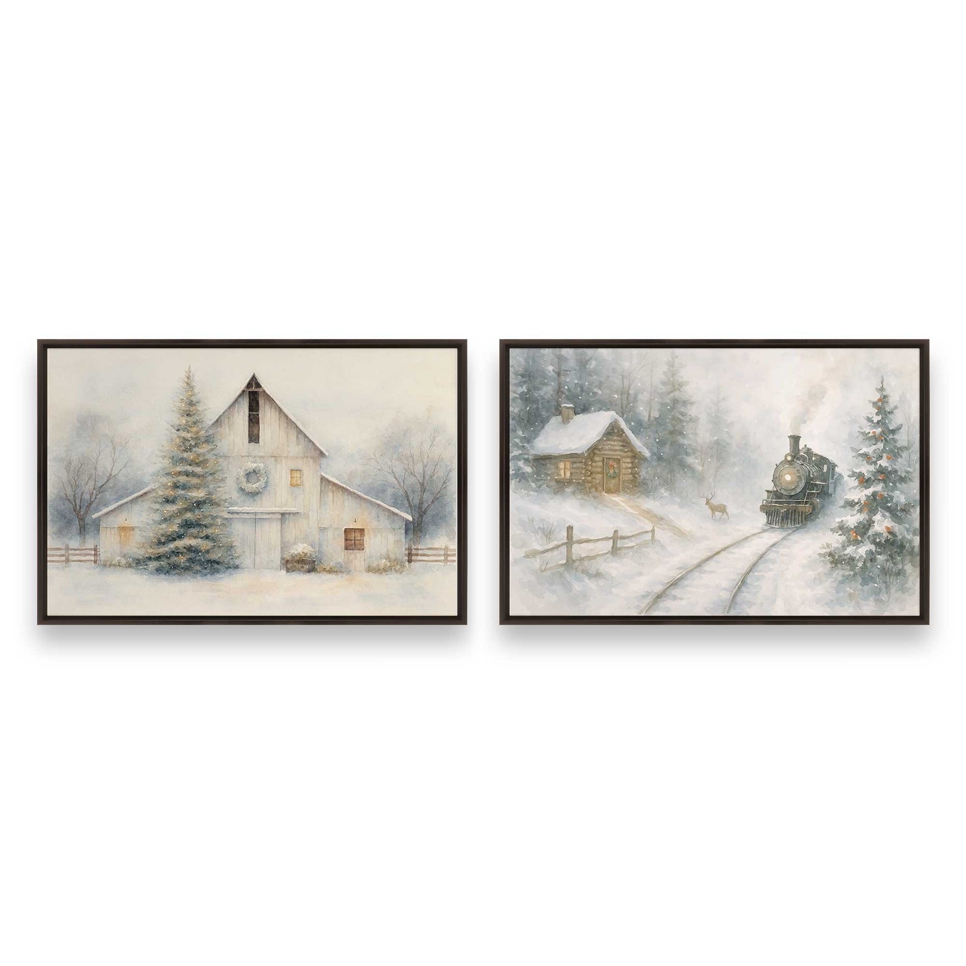 [Color:Espresso], Picture of art in an espresso frame